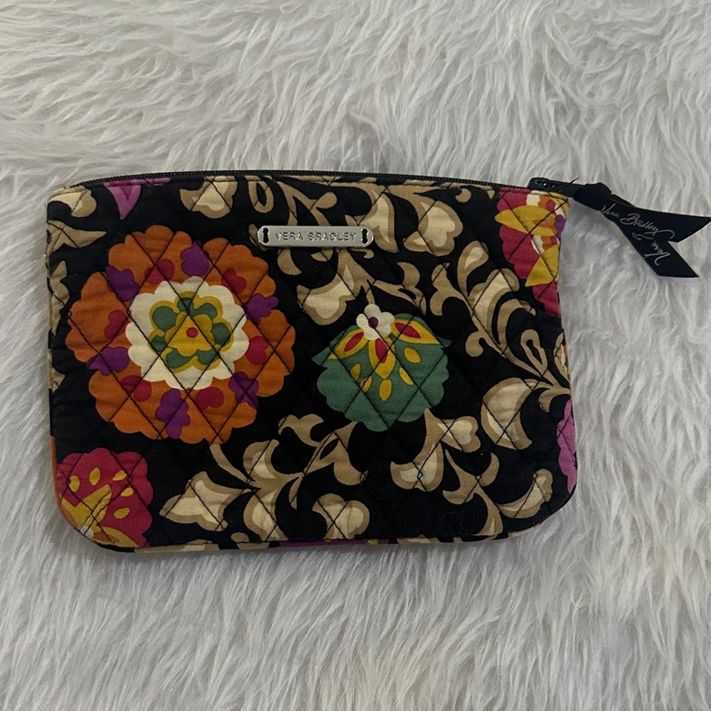 Vera Bradley Multicolor Floral Cosmetic Bag
